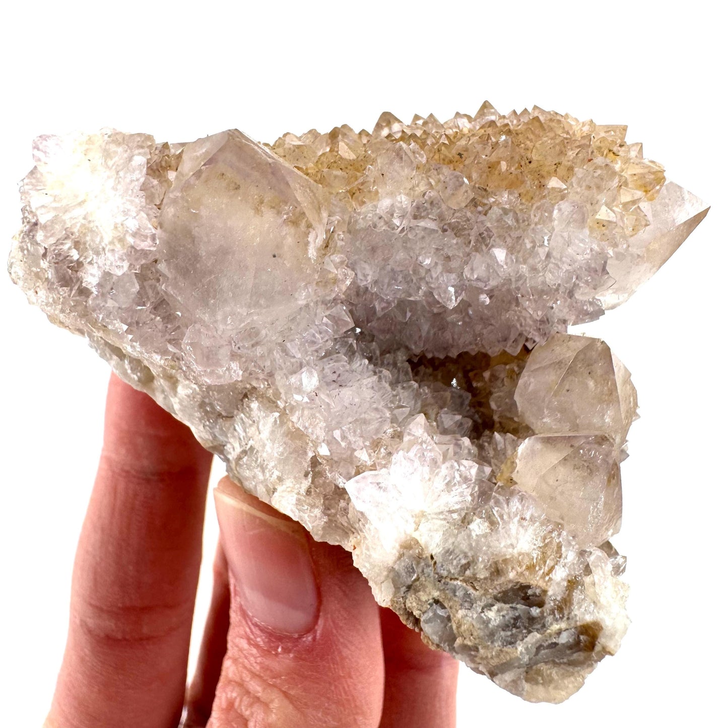 Spirit Quartz (South Africa) | purple spirit quartz crystal, amethyst cluster, mineral specimen