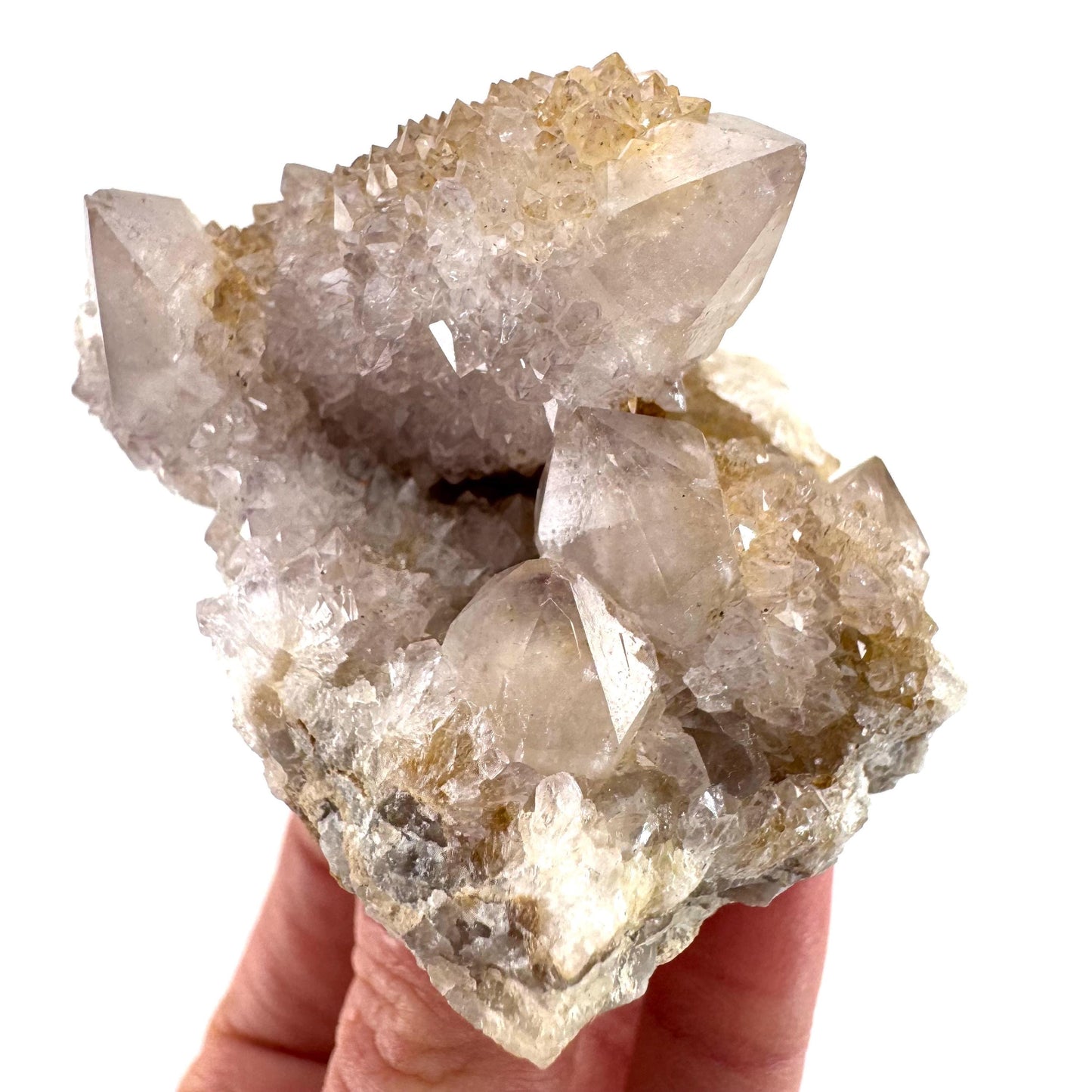 Spirit Quartz (South Africa) | purple spirit quartz crystal, amethyst cluster, mineral specimen