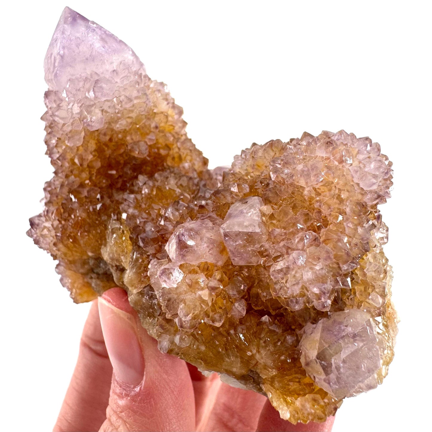 Spirit Quartz (South Africa) | purple spirit quartz crystal, amethyst cluster, mineral specimen