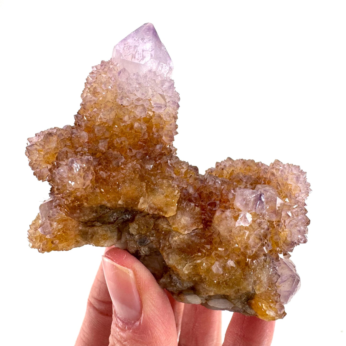 Spirit Quartz (South Africa) | purple spirit quartz crystal, amethyst cluster, mineral specimen