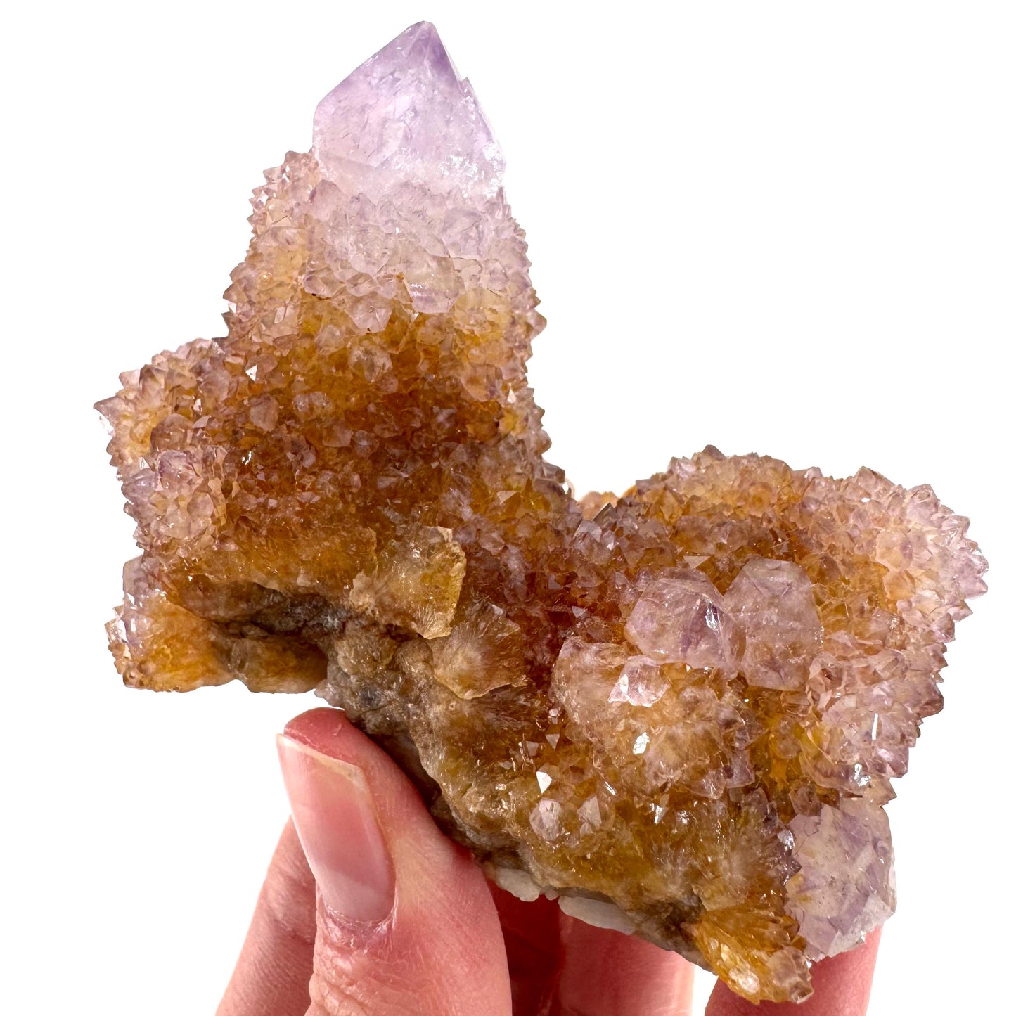 Spirit Quartz (South Africa) | purple spirit quartz crystal, amethyst cluster, mineral specimen