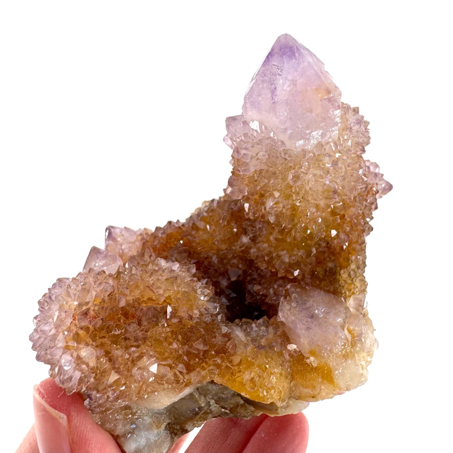 Spirit Quartz (South Africa) | purple spirit quartz crystal, amethyst cluster, mineral specimen