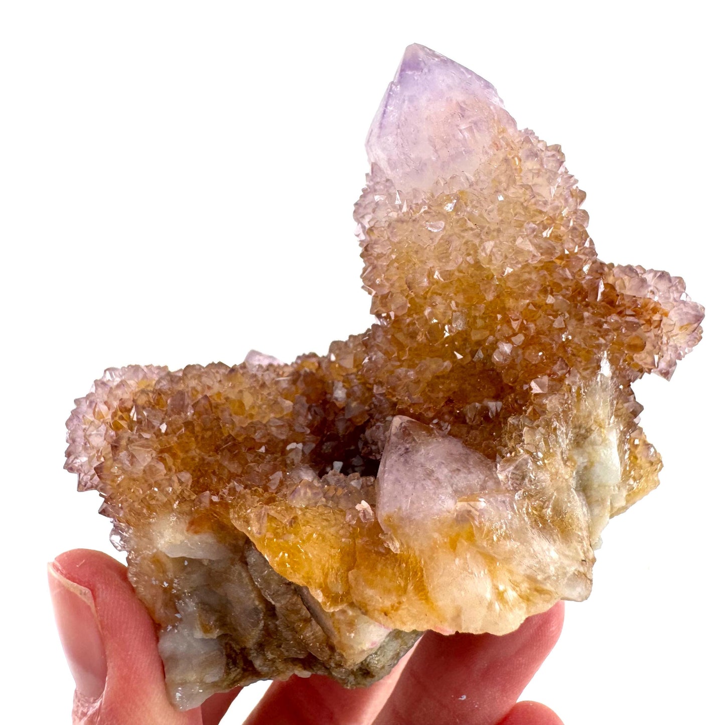 Spirit Quartz (South Africa) | purple spirit quartz crystal, amethyst cluster, mineral specimen