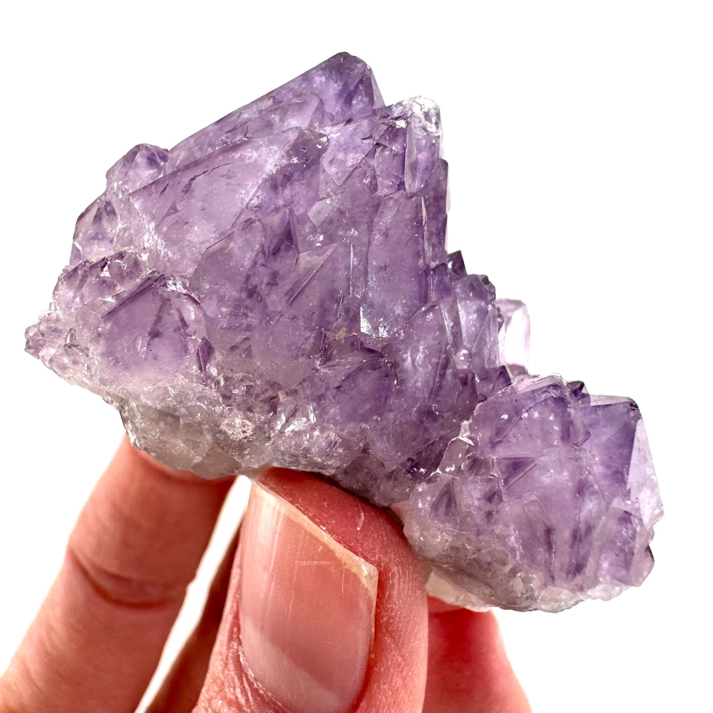 Spirit Quartz (South Africa) | purple spirit quartz crystal, amethyst cluster, mineral specimen