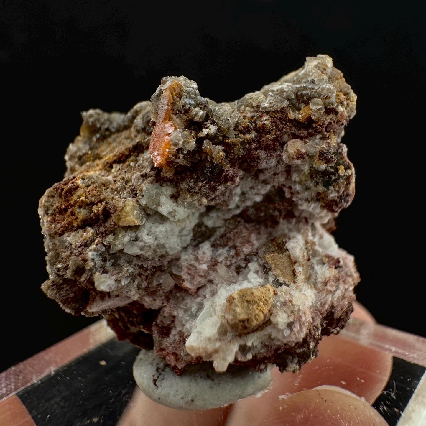 Wulfenite (Arizona, USA) | orange wulfenite crystal, mineral specimen