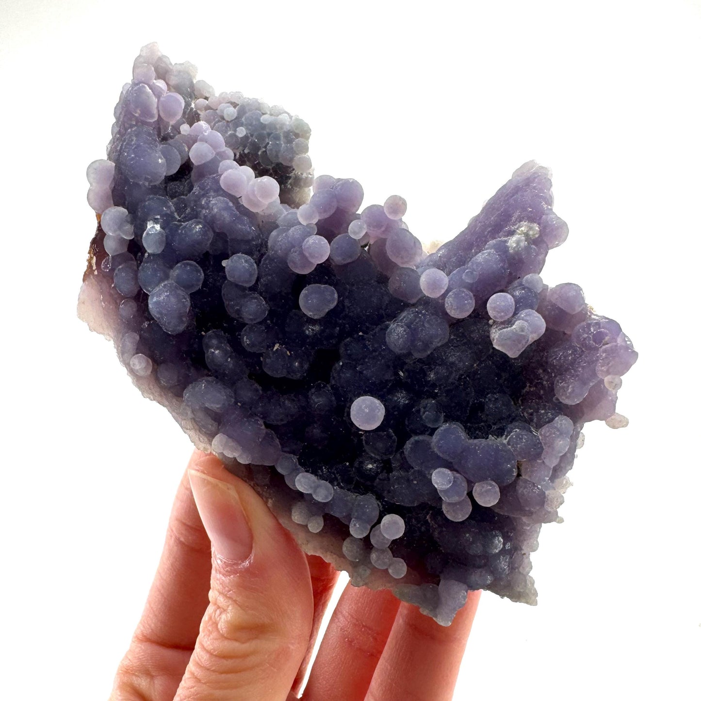 Grape Agate (Indonesia) | grape agate crystal, mineral specimen