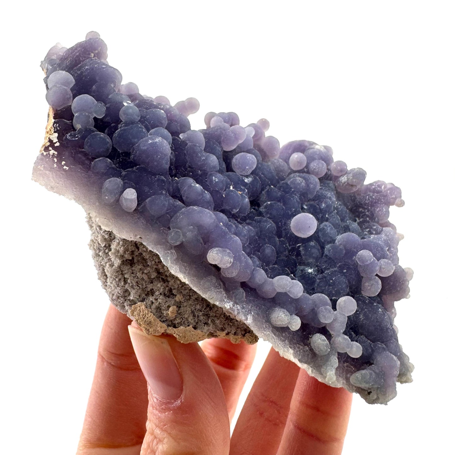 Grape Agate (Indonesia) | grape agate crystal, mineral specimen