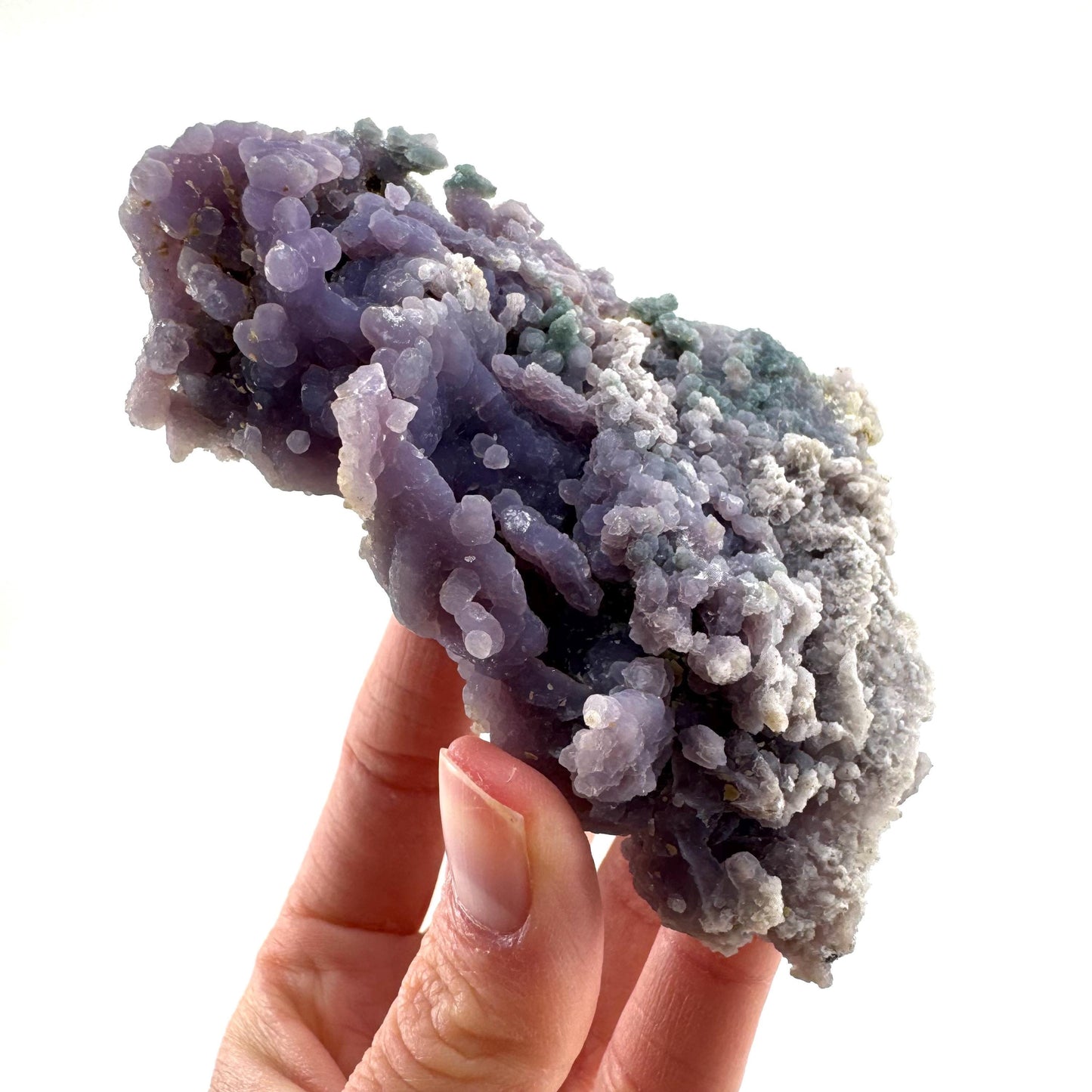 Grape Agate (Indonesia) | grape agate crystal, mineral specimen