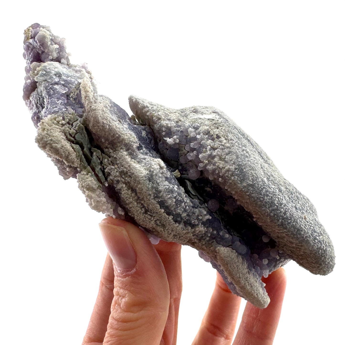 Grape Agate (Indonesia) | grape agate crystal, mineral specimen