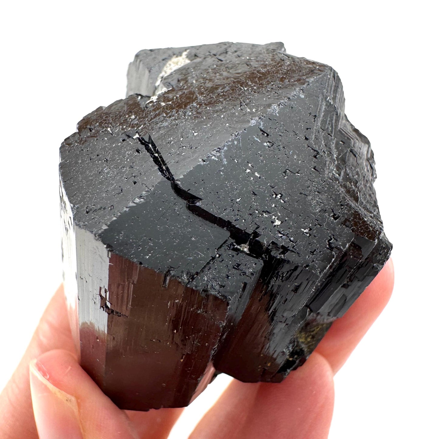 Black Tourmaline (Namibia) | high quality black tourmaline crystal, black schorl, mineral specimen