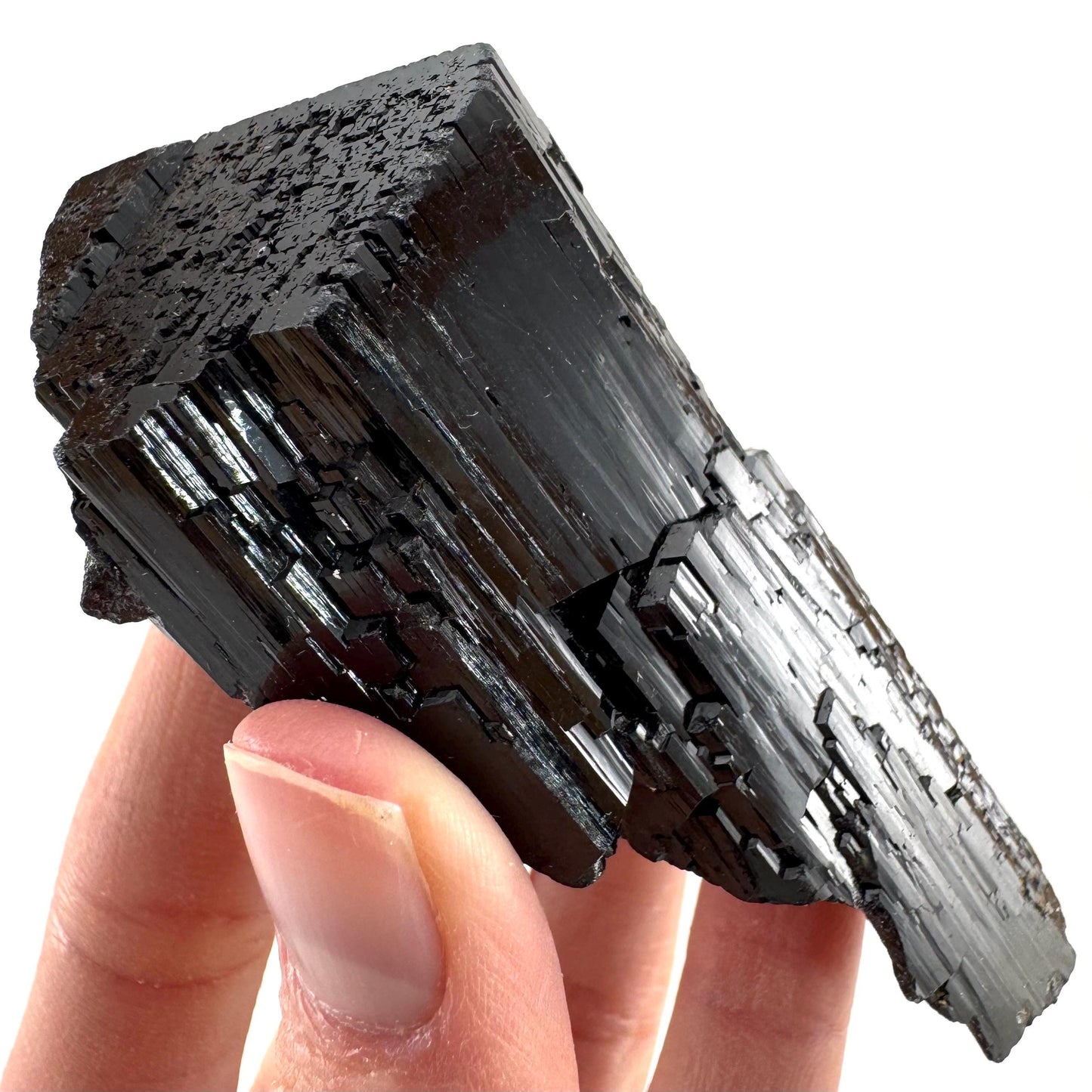 Black Tourmaline (Namibia) | high quality black tourmaline crystal, black schorl, mineral specimen