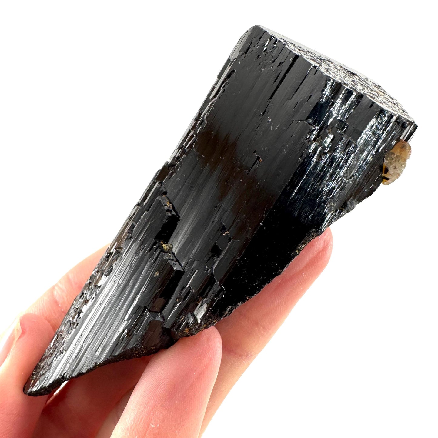 Black Tourmaline (Namibia) | high quality black tourmaline crystal, black schorl, mineral specimen