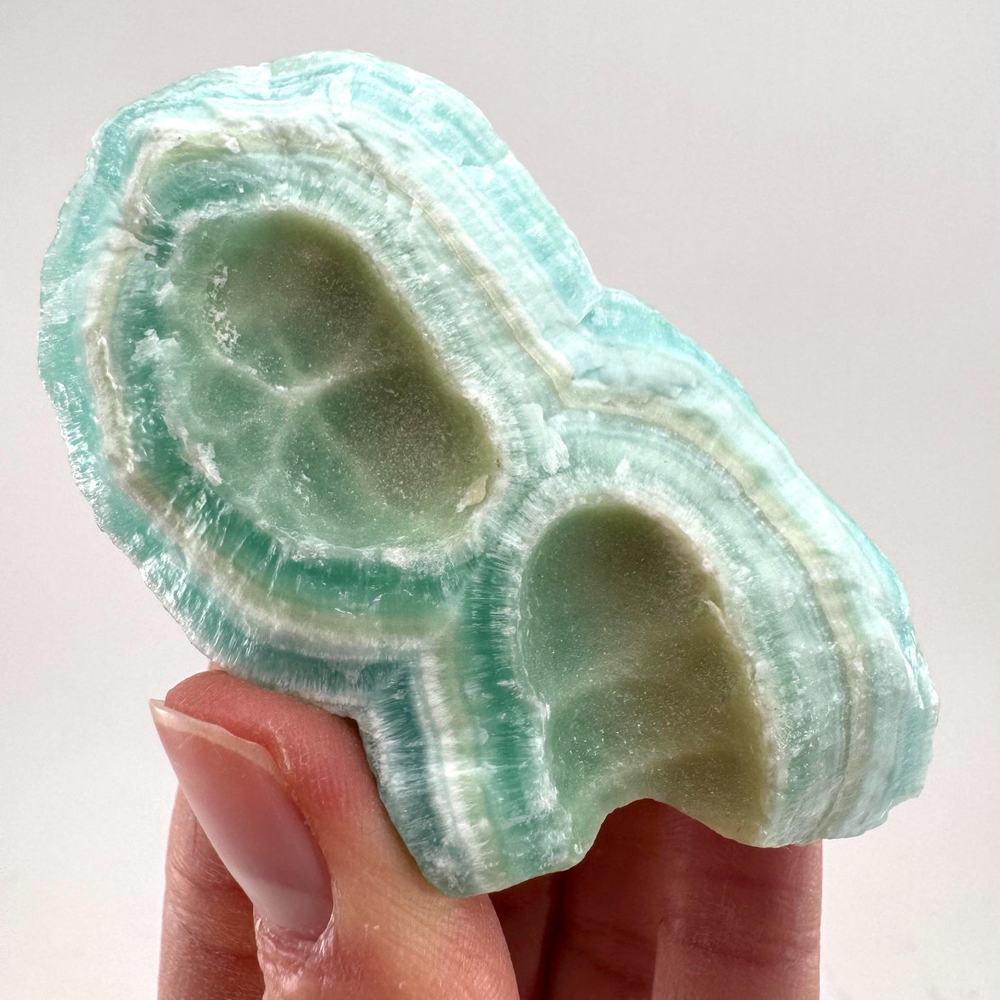 Blue Aragonite (Afghanistan) | blue aragonite crystal, mineral specimen
