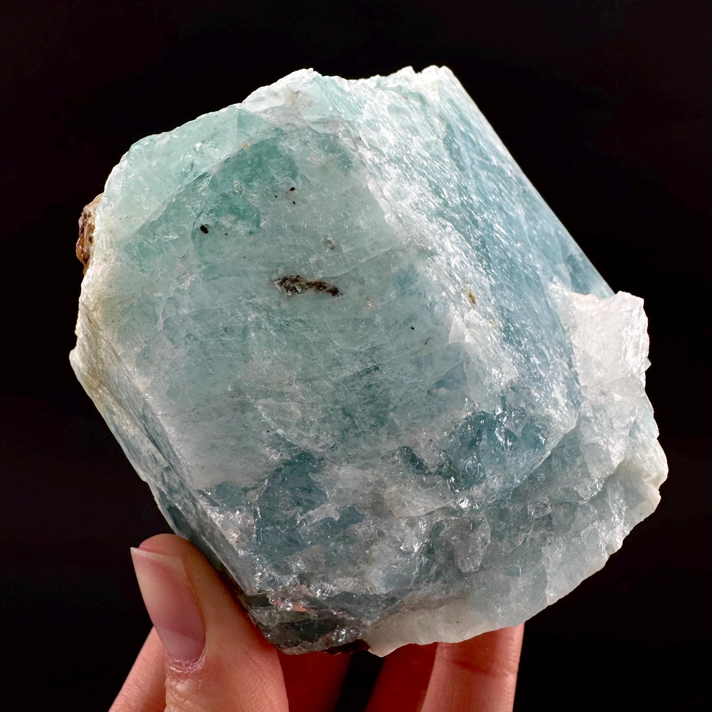 Aquamarine (Pakistan) | natural aquamarine crystal, mineral specimen