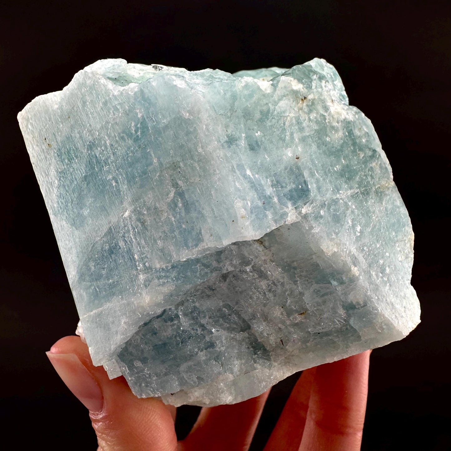 Aquamarine (Pakistan) | natural aquamarine crystal, mineral specimen