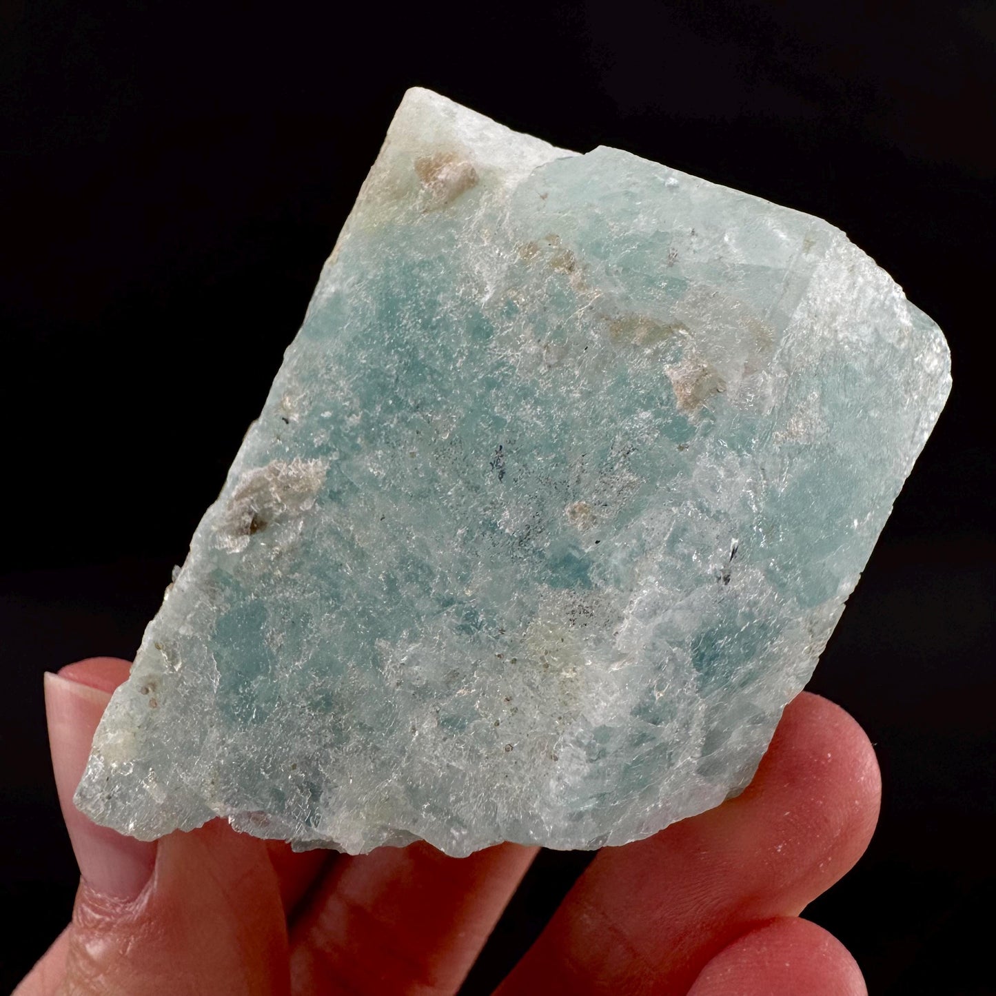 Aquamarine (Pakistan) | natural aquamarine crystal, mineral specimen