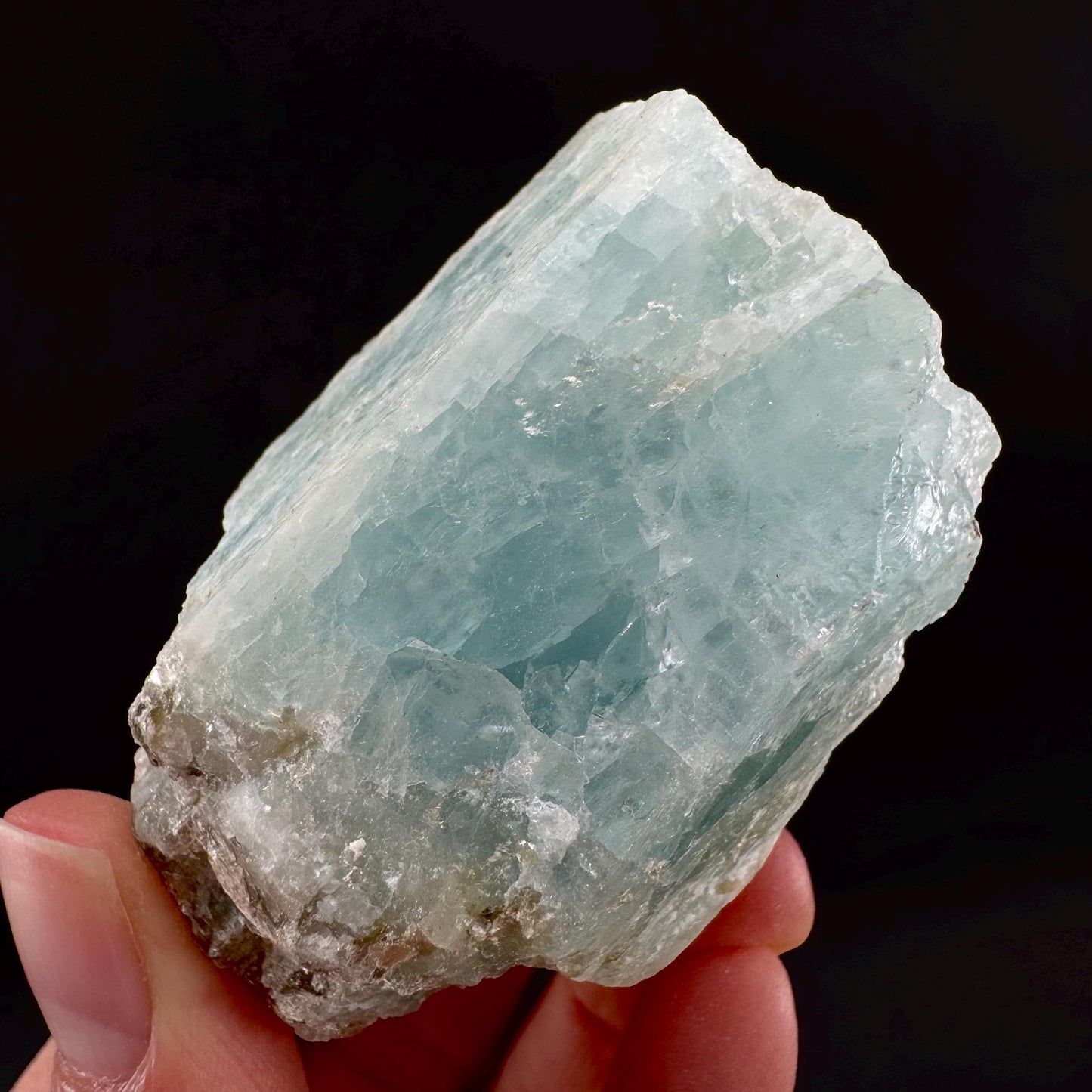 Aquamarine (Pakistan) | natural aquamarine crystal, mineral specimen