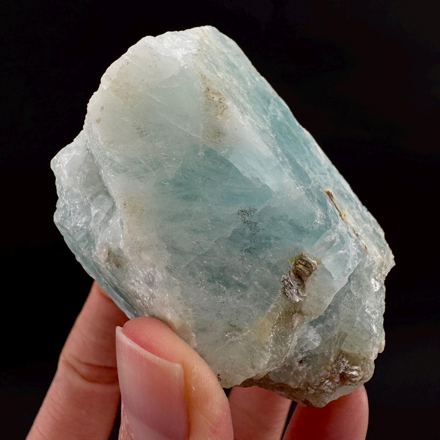 Aquamarine (Pakistan) | natural aquamarine crystal, mineral specimen