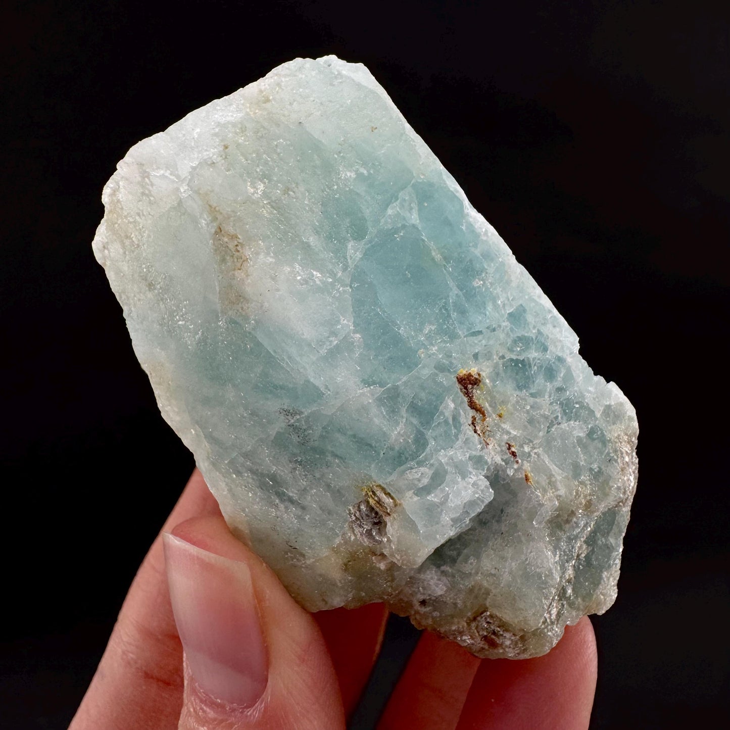 Aquamarine (Pakistan) | natural aquamarine crystal, mineral specimen