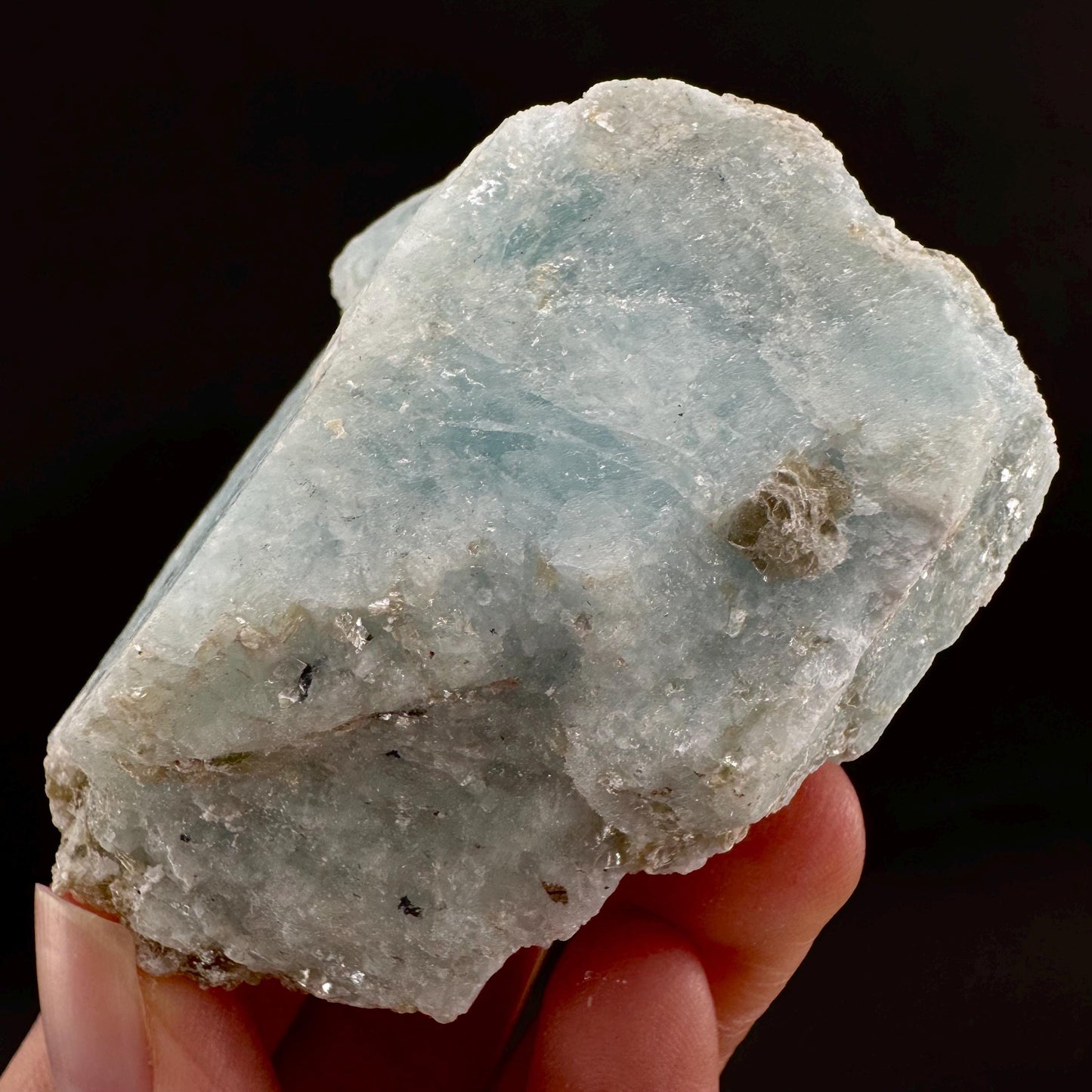 Aquamarine (Pakistan) | natural aquamarine crystal, mineral specimen