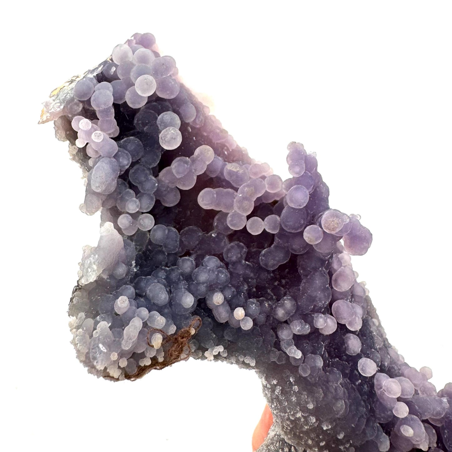 Grape Agate (Indonesia) | purple grape agate crystal, mineral specimen