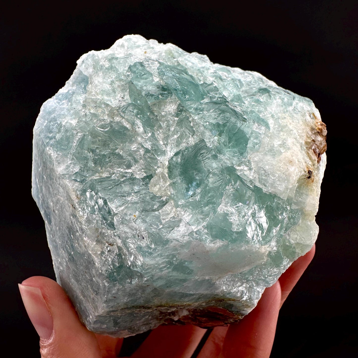 Aquamarine (Pakistan) | natural aquamarine crystal, mineral specimen