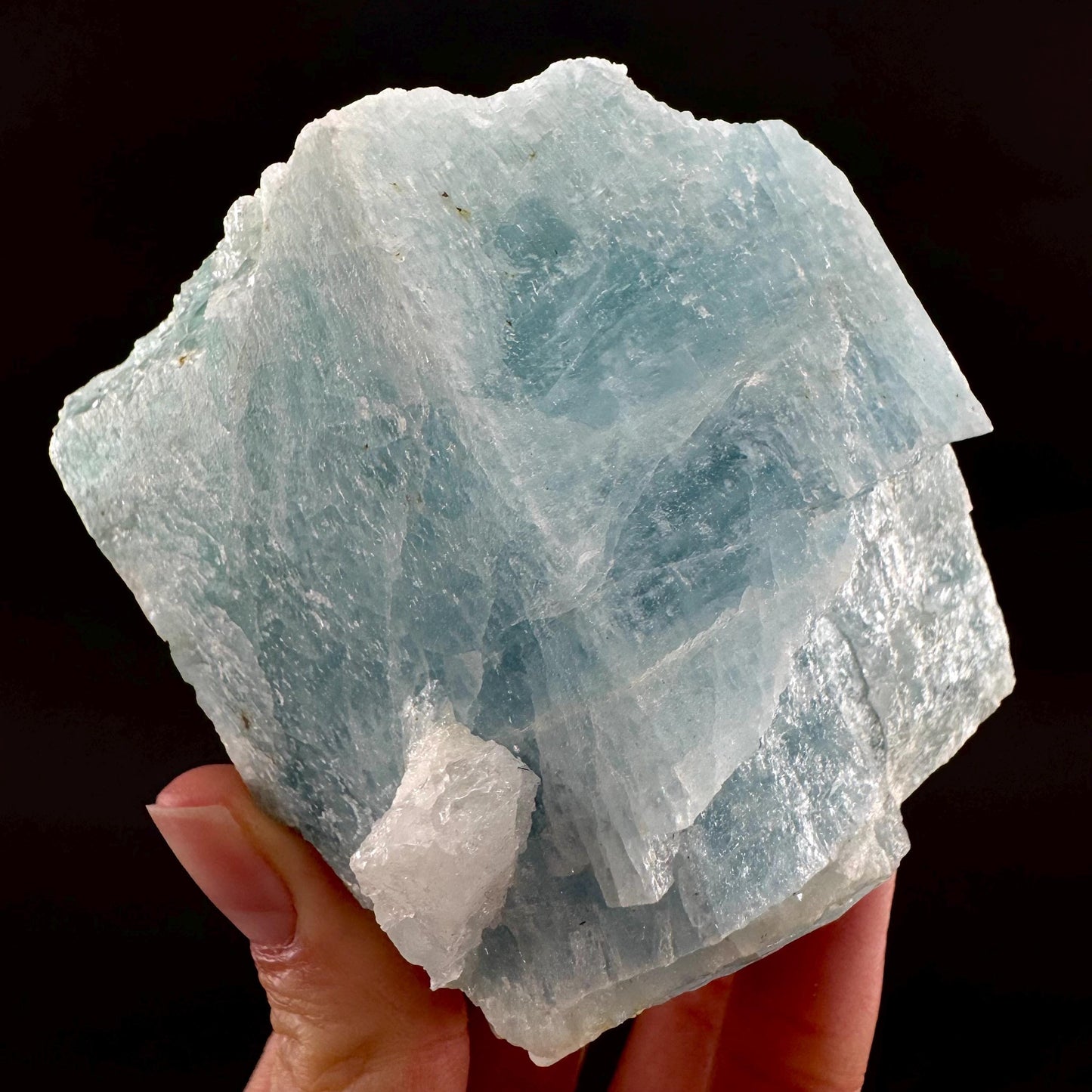 Aquamarine (Pakistan) | natural aquamarine crystal, mineral specimen
