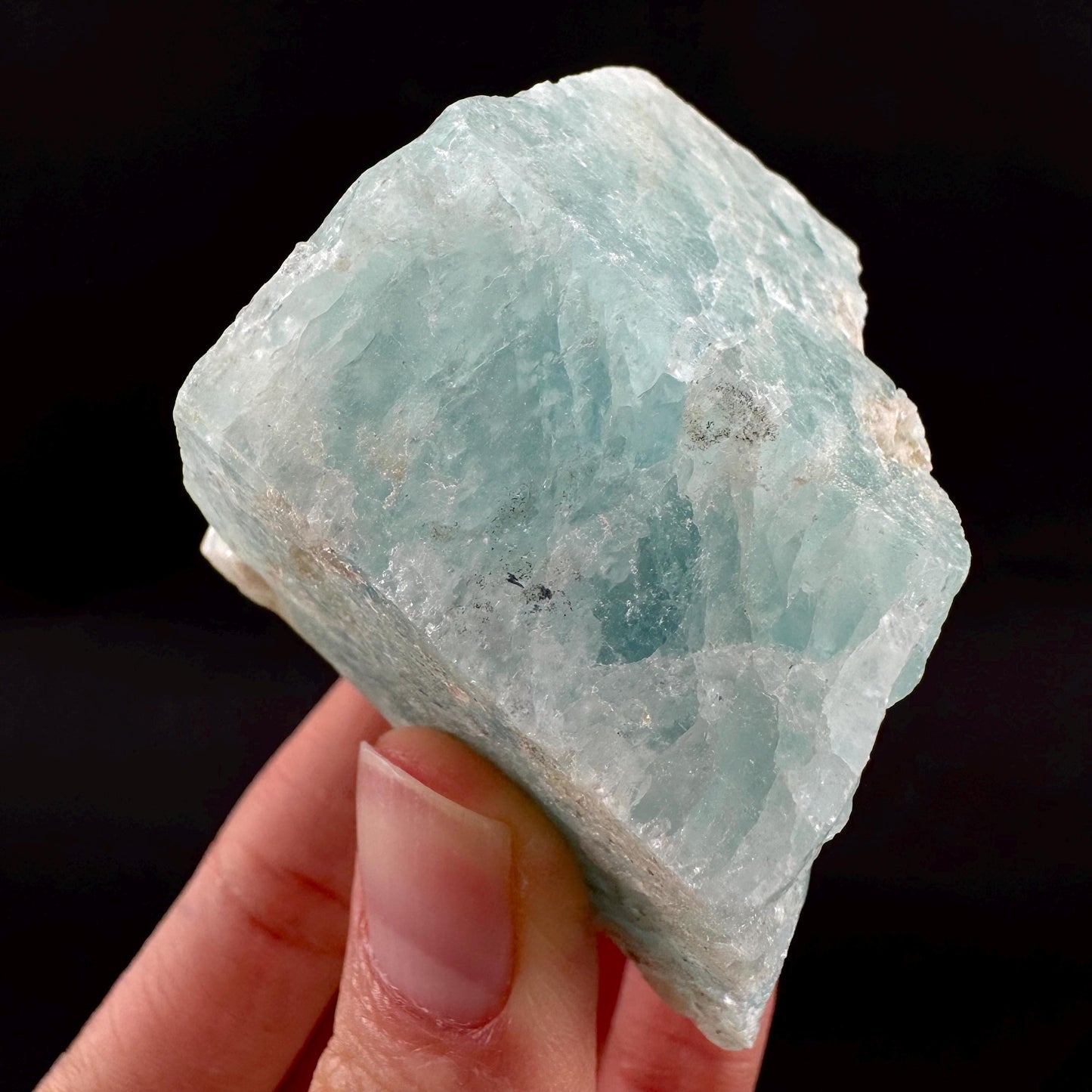 Aquamarine (Pakistan) | natural aquamarine crystal, mineral specimen
