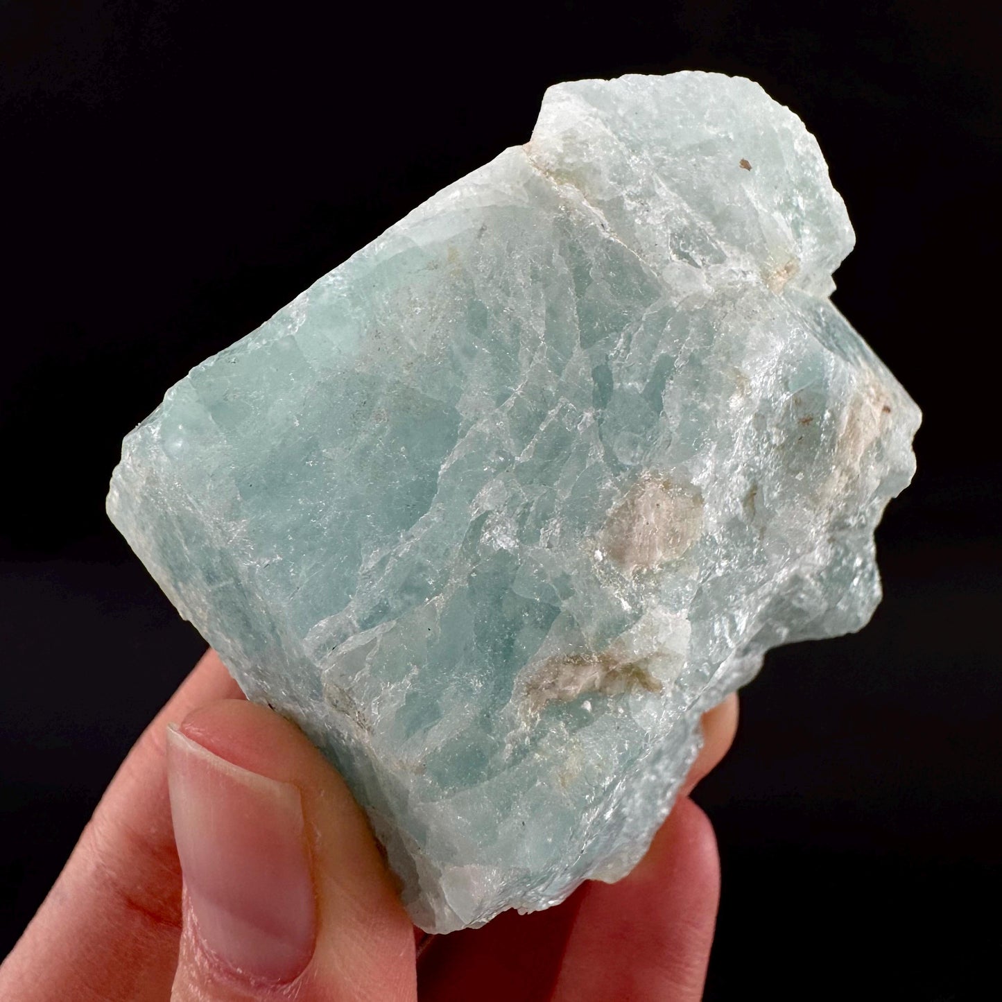 Aquamarine (Pakistan) | natural aquamarine crystal, mineral specimen