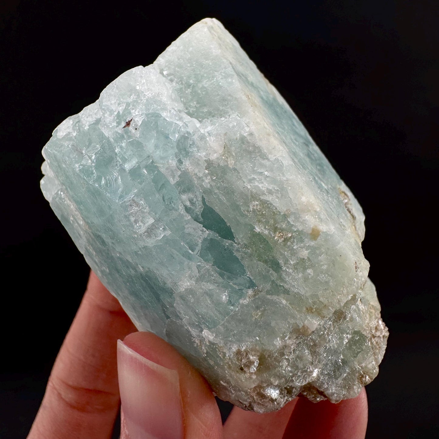 Aquamarine (Pakistan) | natural aquamarine crystal, mineral specimen