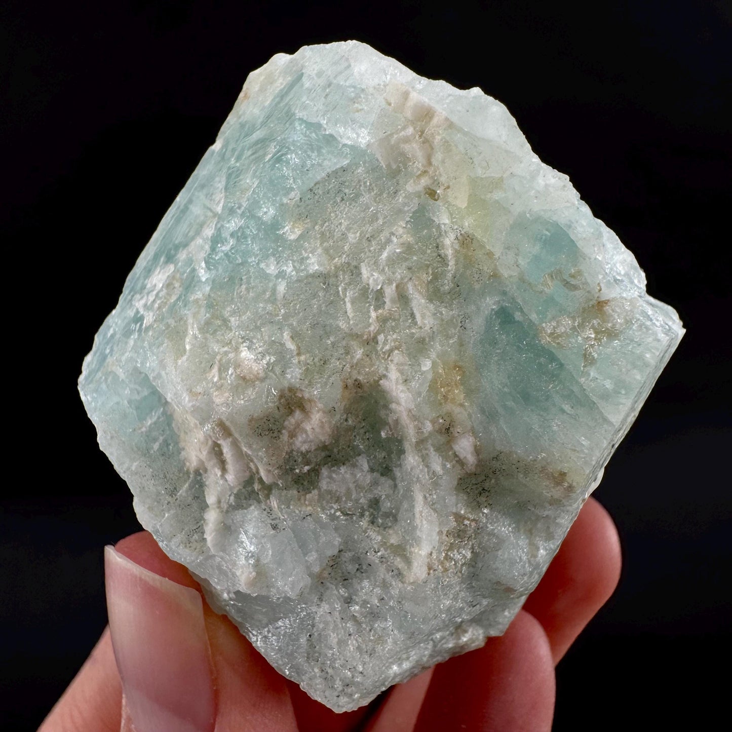 Aquamarine (Pakistan) | natural aquamarine crystal, mineral specimen
