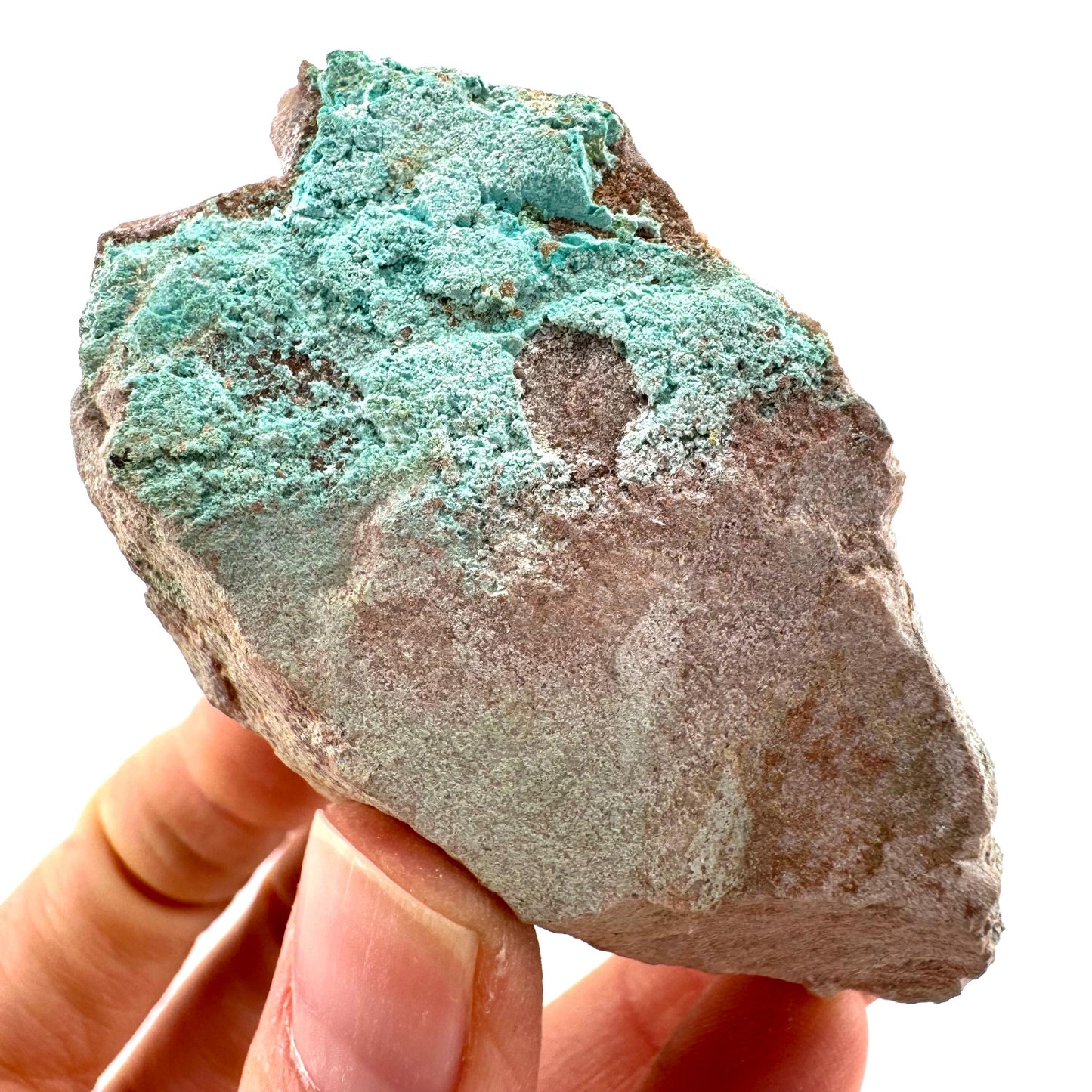 Dioptase w/ Chrysocolla (Namibia) | dioptase crystal, mineral specimen