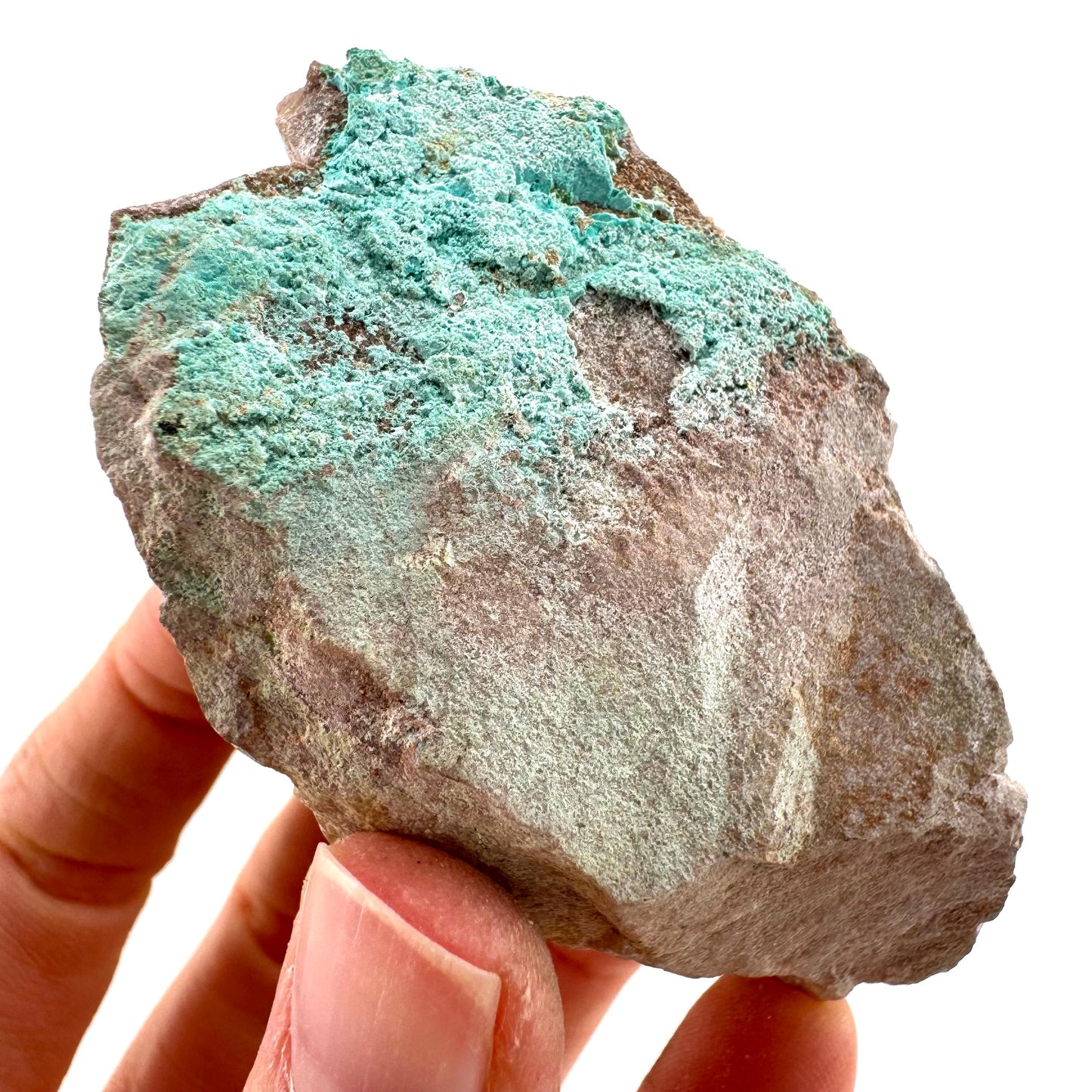 Dioptase w/ Chrysocolla (Namibia) | dioptase crystal, mineral specimen