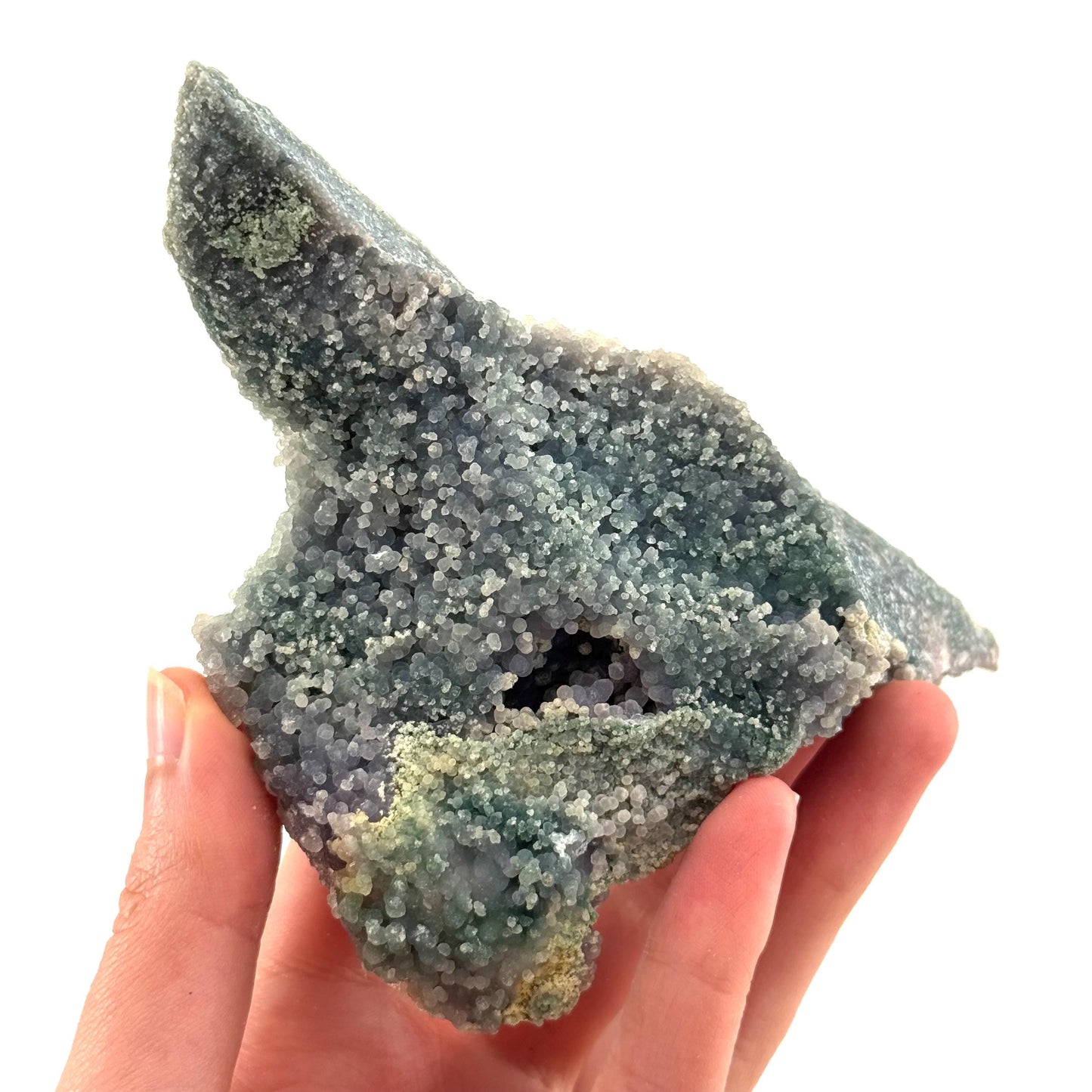 Grape Agate (Indonesia) | purple grape agate crystal, mineral specimen