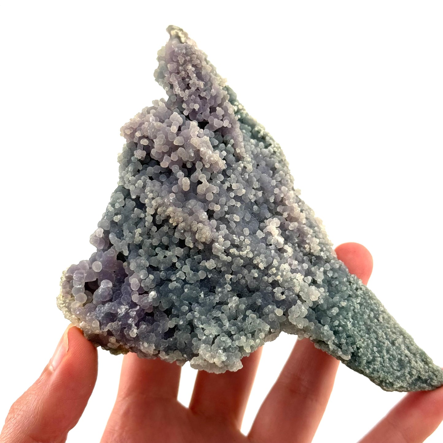Grape Agate (Indonesia) | purple grape agate crystal, mineral specimen
