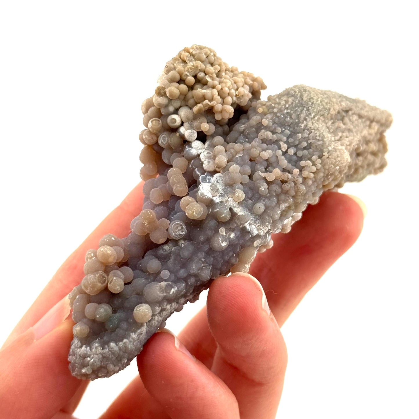 Grape Agate (Indonesia) | purple grape agate crystal, mineral specimen