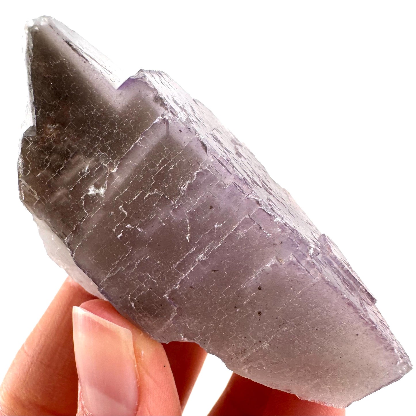 Purple Fluorite (Pakistan) | purple fluorite crystal cluster, mineral specimen