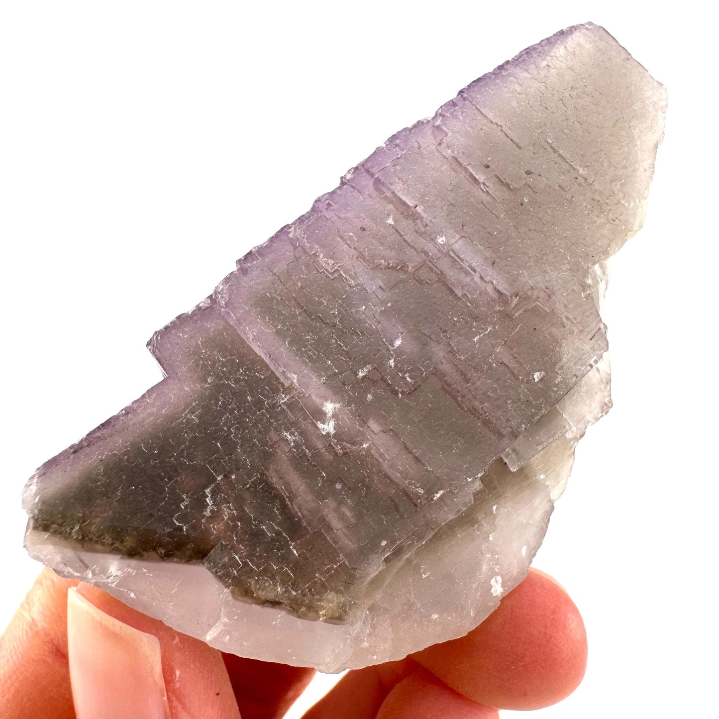 Purple Fluorite (Pakistan) | purple fluorite crystal cluster, mineral specimen