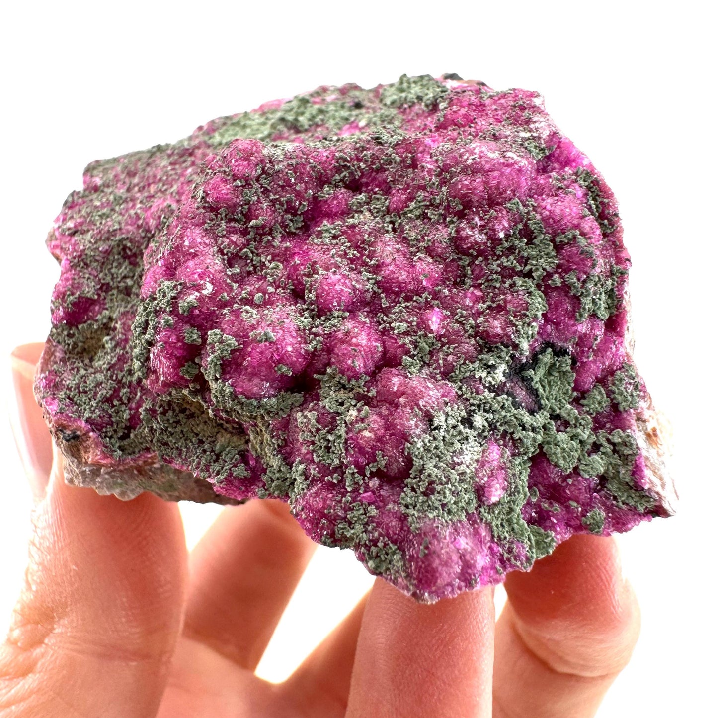 Cobaltoan Calcite w/ Kolwezite (DR Congo) | cobalto calcite crystal, mineral specimen