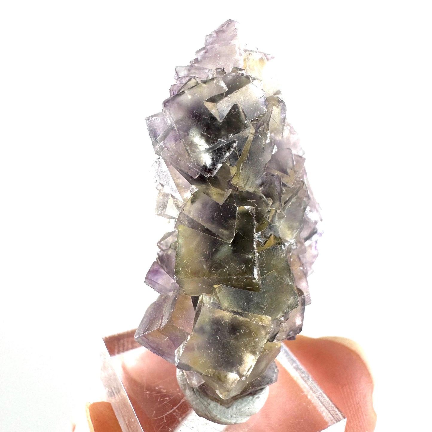 Okorusu Fluorite (Namibia) | “Honey Pocket” fluorite cluster, yellow fluorite crystal, mineral specimen
