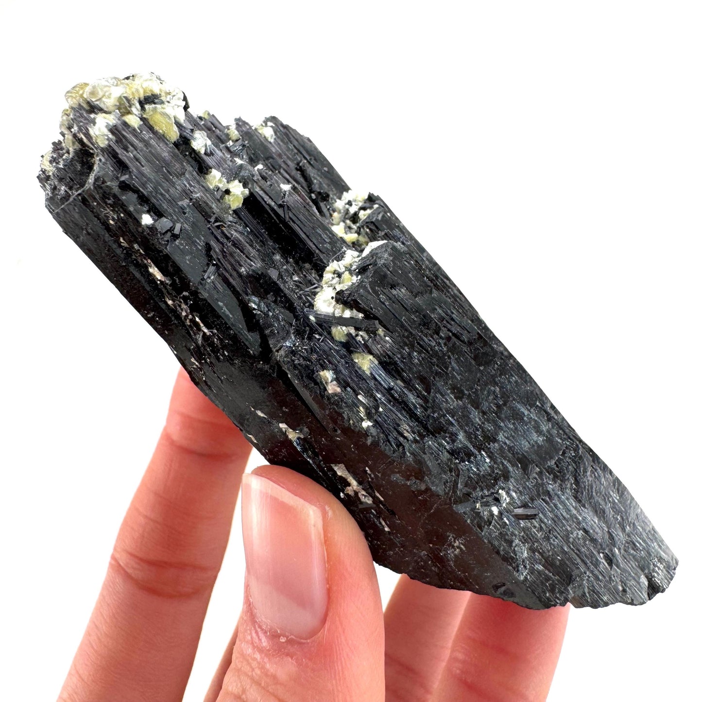Black Tourmaline Cluster | high quality raw black tourmaline crystal, protection stone