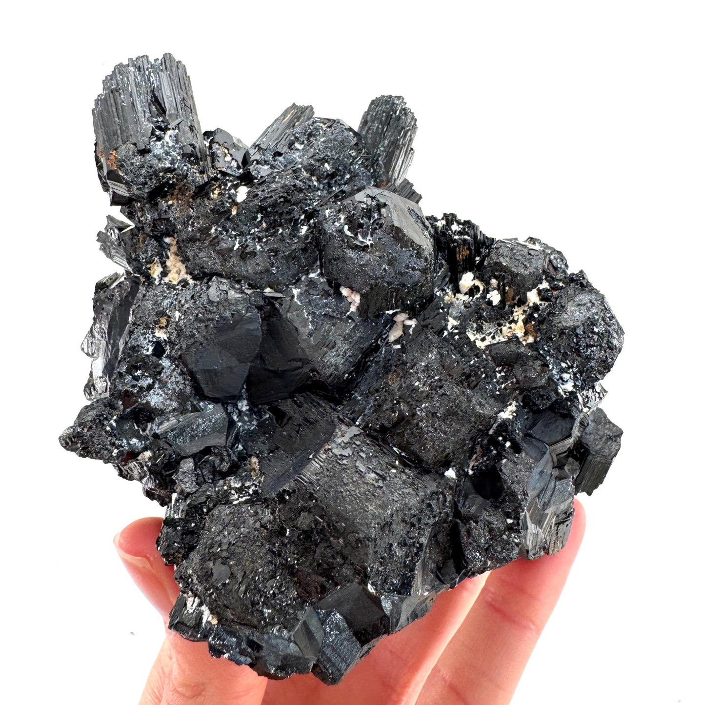 XL Black Tourmaline Cluster | Namibian Protection Stone
