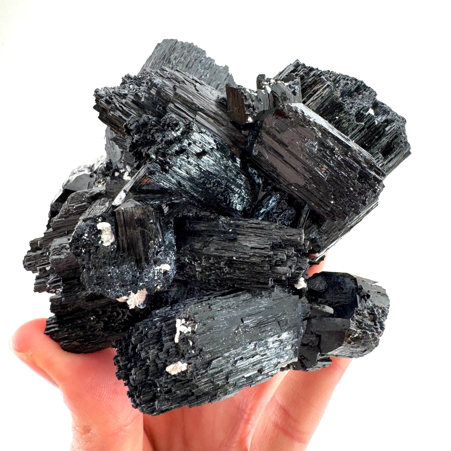 XL Black Tourmaline Cluster | Namibian Protection Stone