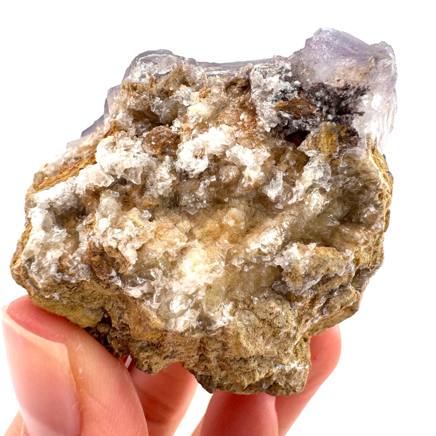Purple Fluorite (Pakistan) | purple fluorite crystal cluster, mineral specimen