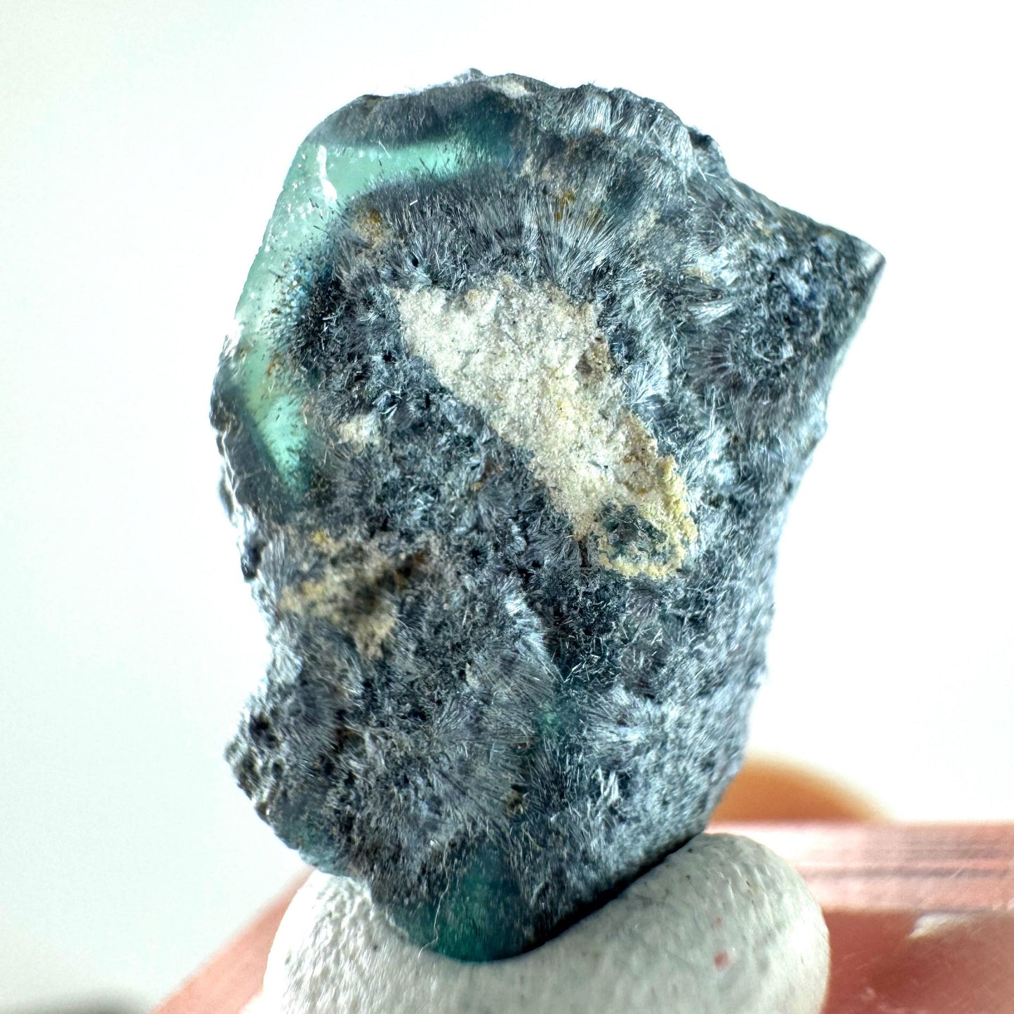 Okorusu Fluorite (Namibia) | green-blue fluorite cluster, raw fluorite crystal, mineral specimen