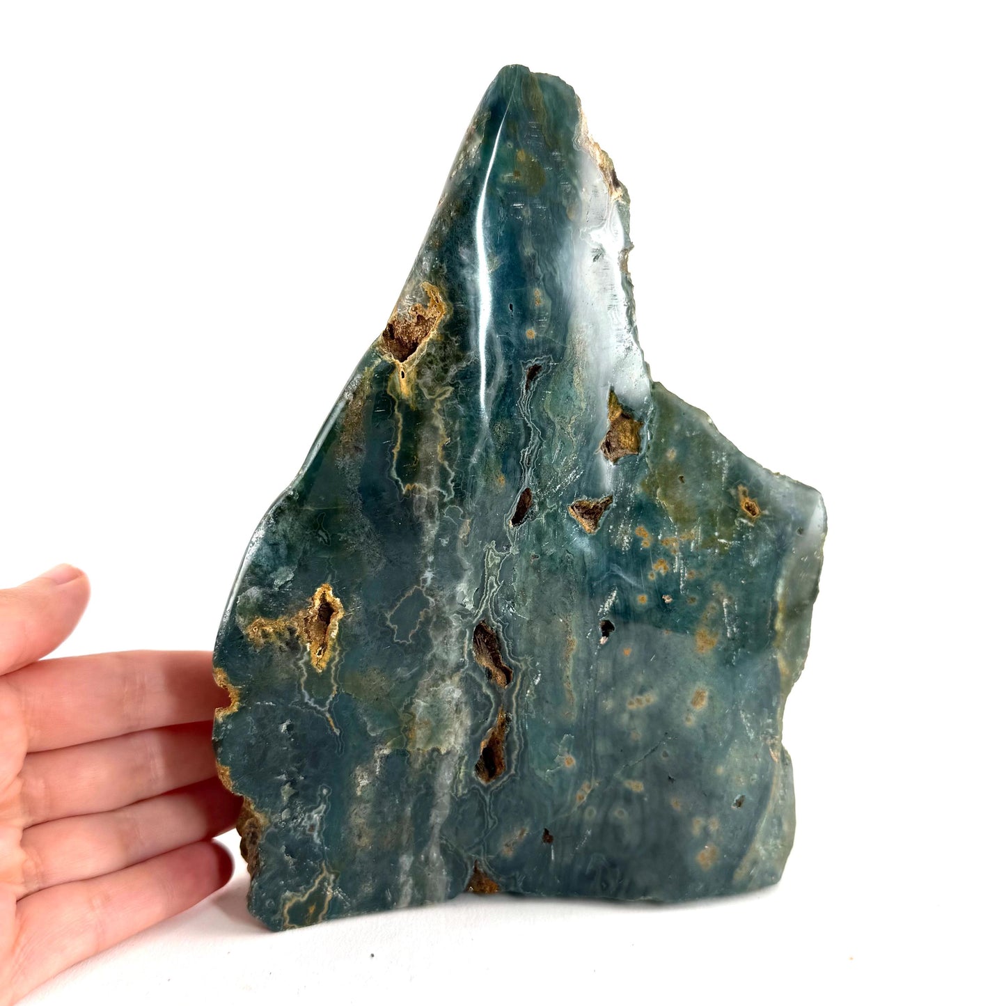 Ocean Jasper Freeform | crystal cluster, polished ocean jasper, ocean jasper crystal