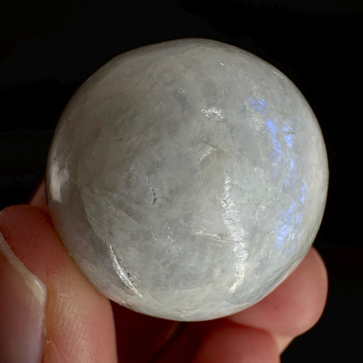 Moonstone Sphere | Blue Flash Feldspar Crystal Ball