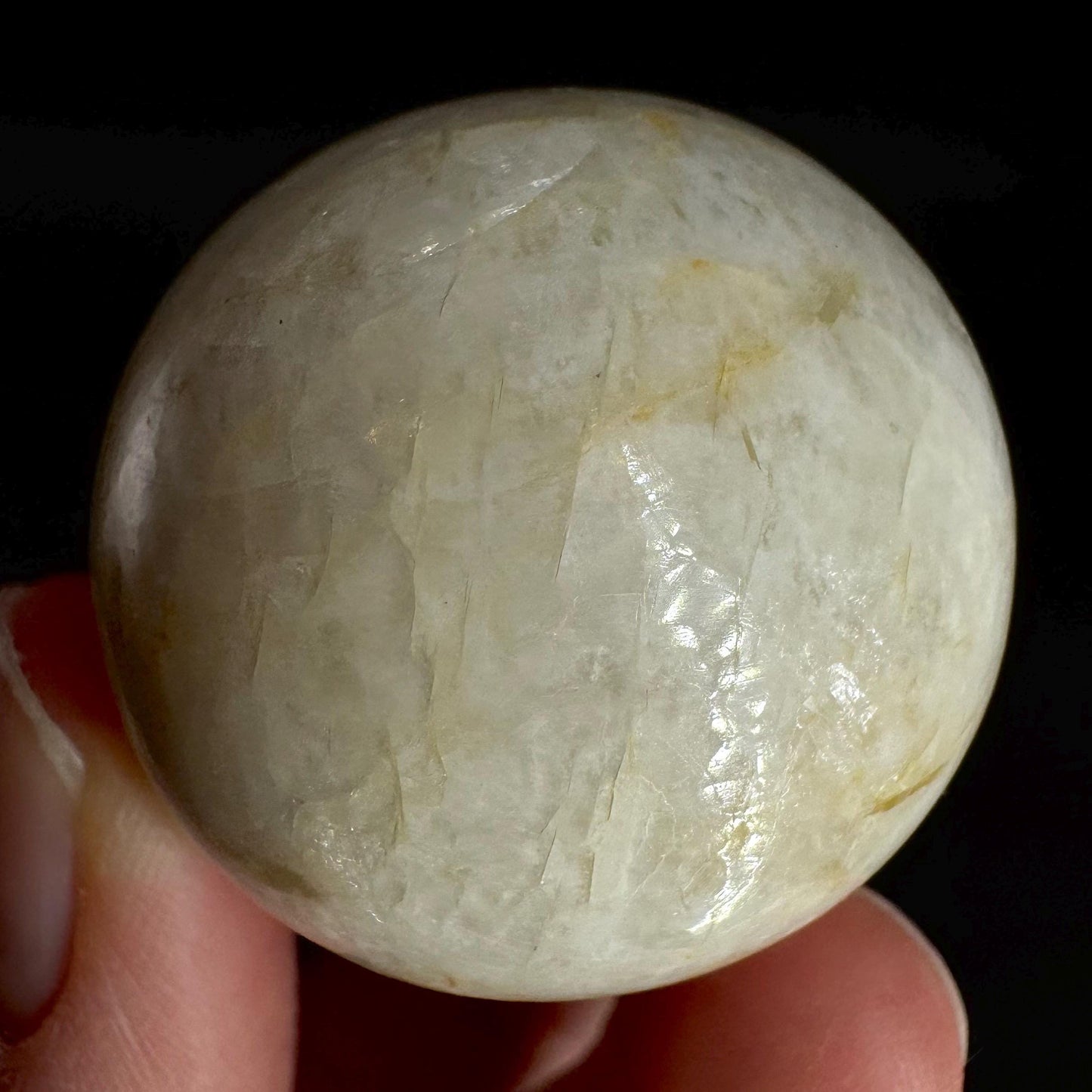 Moonstone Sphere | Blue Flash Feldspar Crystal Ball