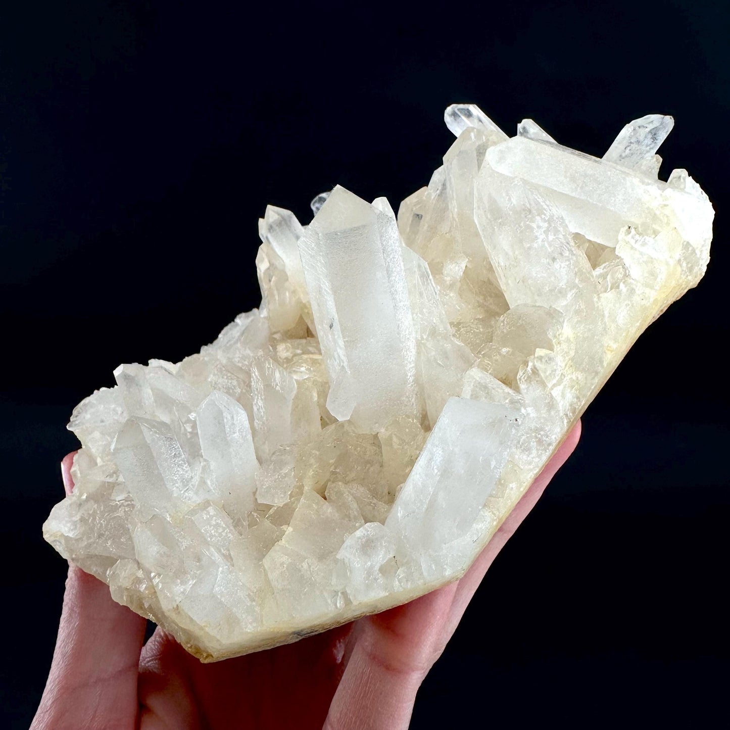 Natural Quartz Crystal Cluster | raw mineral specimen