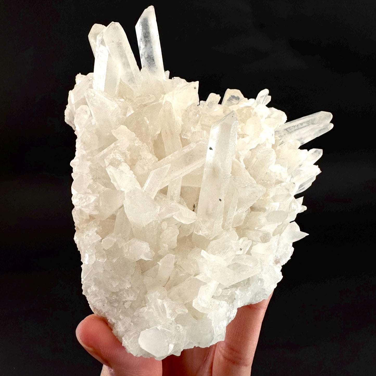 Natural Quartz Crystal Cluster | raw mineral specimen